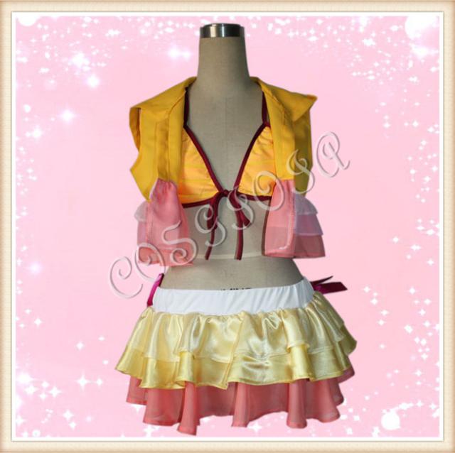 Love Live!ラブライブ! 夏色えがおで 高坂穂乃果 コスプレ衣装☆コスプレ衣装 ハロウィン アニメ イベント クリスマス コスチューム