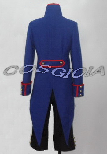 黒執事 ドロセル カインズ コスプレ衣装 青 ハロウィン アニメ