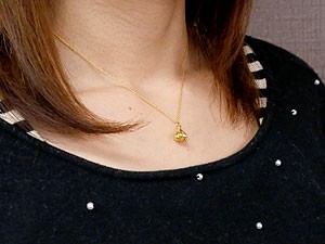 ネックレス 純金 24金 24k にんにく ペンダント ガーリック 24金 K24 送料無料 レディースの通販はau Pay マーケット ジュエリー工房アトラス