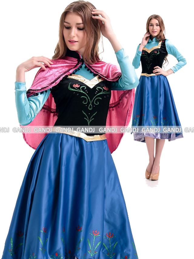 アナ アナと雪の女王 ディズニー コスプレ ハロウィン 7799の通販はau Pay マーケット ドレス通販dressshopageha