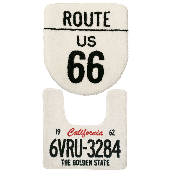 トイレフタカバー トイレマット 洗浄便座用 便座カバー トイレタリー ガレージ アイボリー fl 1481 interform インターフォルム au pay マーケット