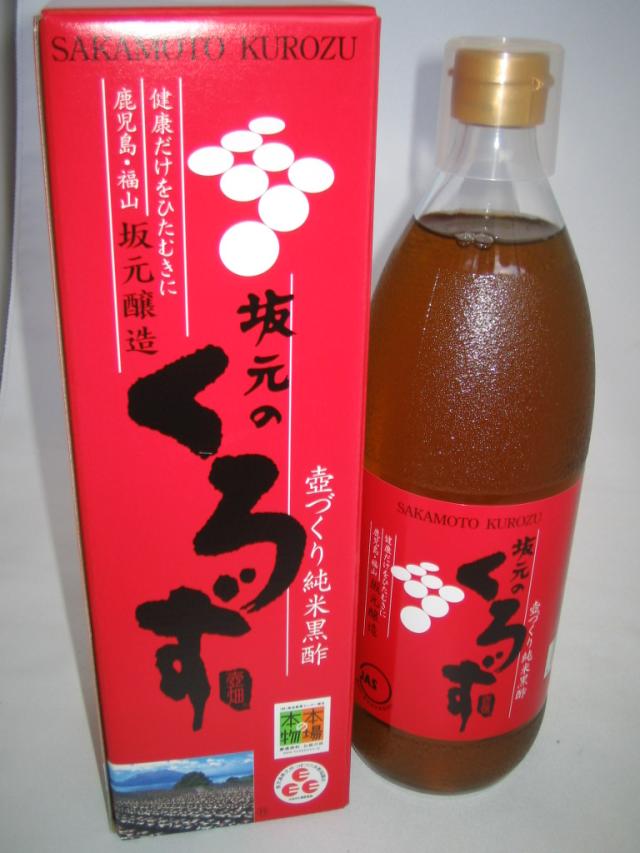 P12倍【送料無料！！ 坂元のくろず　（坂本の黒酢）  1000ml ×６】 さかもとのくろず　坂元　くろずの通販は