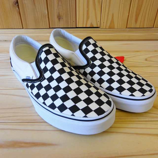 vans slip on checkerboard sale