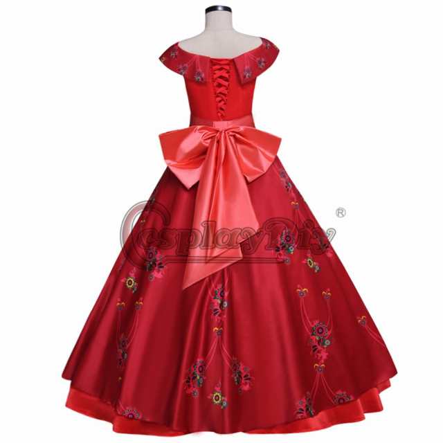 高品質 高級コスプレ衣装 ディズニー アバローのプリンセス エレナ 風 エレナ姫 タイプ ドレス Elena of Avalor Costume  Red Deluxeの通販はau PAY マーケット - ワタナベコーポレーション | au PAY マーケット－通販サイト