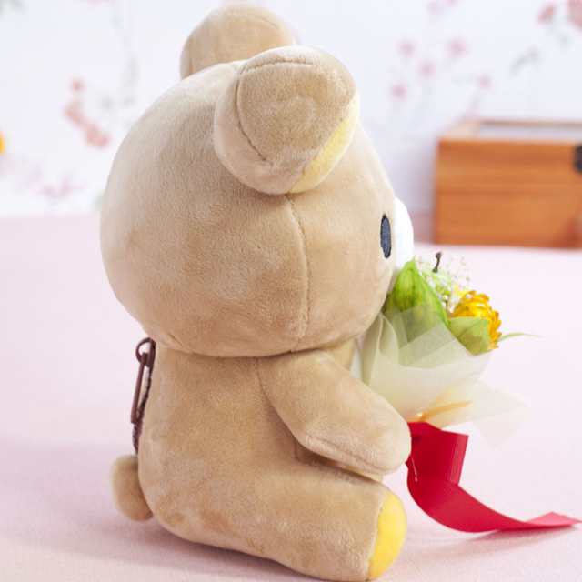 ぬいぐるみ ギフト リラックマ ブーケ プリザーブドフラワー 花束 Rilakkuma 誕生日 卒業祝い プレゼント プリザードフラワー 送の通販はau Pay マーケット Ruplan ルプラン