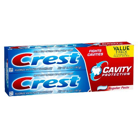 クレスト Crest キャベティー プロテクション レギュラー歯磨き粉 ツインパック 161g X 2個の通販はau Pay マーケット ブライトンusa