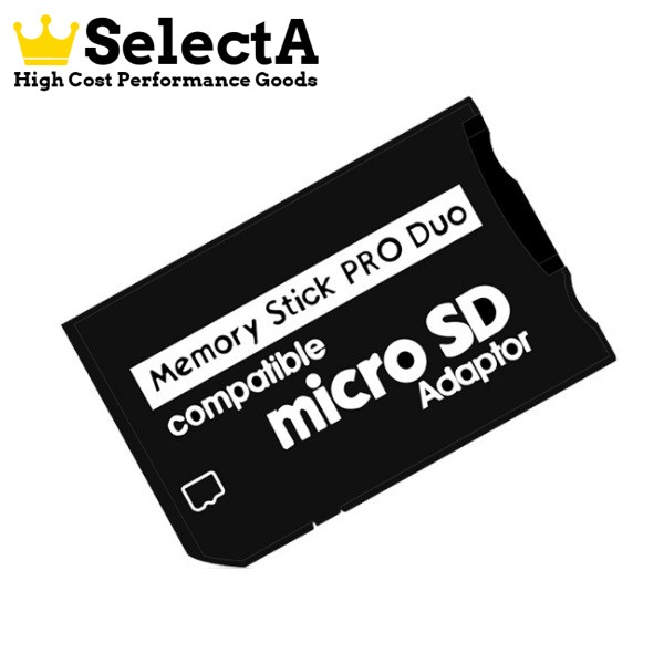 メモリースティック PRO Duo 変換アダプタ マイクロSD→MemoryStick