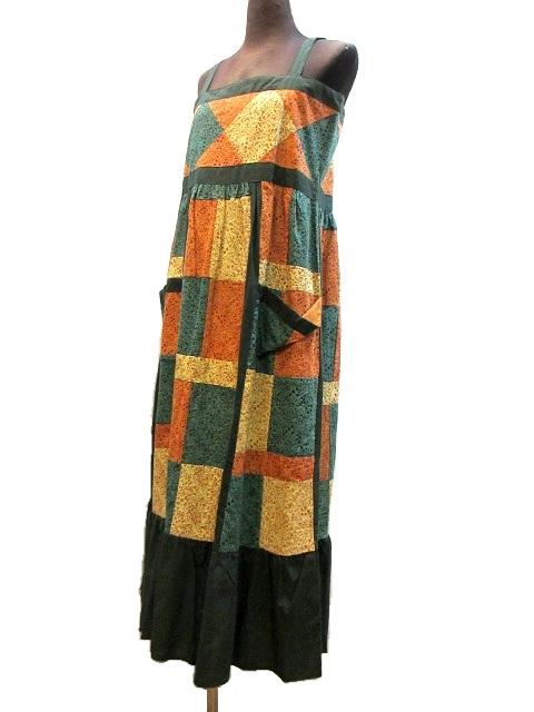 ヒッピー系エスニックアジアンワンピースレースアップパッチワークエスニック衣料の通販はau Pay マーケット ガネッシュ