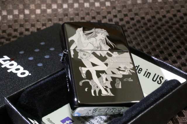 エヴァZIPPO】エヴァンゲリオン アスカ ジッポ 限定シリアルナンバー