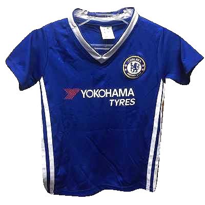 子供用 K005 17 チェルシー DAVID LUIZ*30 ダビド ルイス 青 ゲーム