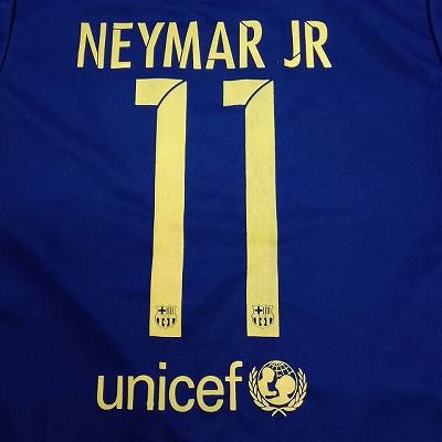 子供用 K003 17 バルセロナ Neymar Jr 11 ネイマール 青赤 ゲームシャツ パンツ付 サッカー キッズ ジュニア ユニフォーム 上下セットの通販はau Pay マーケット 激安サッカーロロショップ
