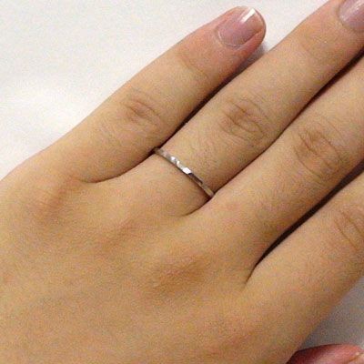 ピンクゴールド ホワイトゴールド ペアリング 結婚指輪 マリッジリング