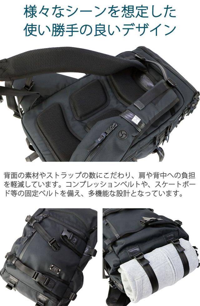 【商品レビューで＋5％】【正規品1年保証】アッソブ リュック AS2OV バックパック CORDURA DOBBY 305D ROUND ZIP BACKPACK メンズ ASSOV 061409_5