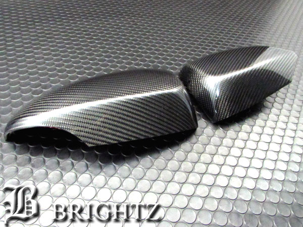 BRIGHTZ アルティス AVV50N リアル カーボン ドア ミラーカバー Pタイプ CAR−MIR−020