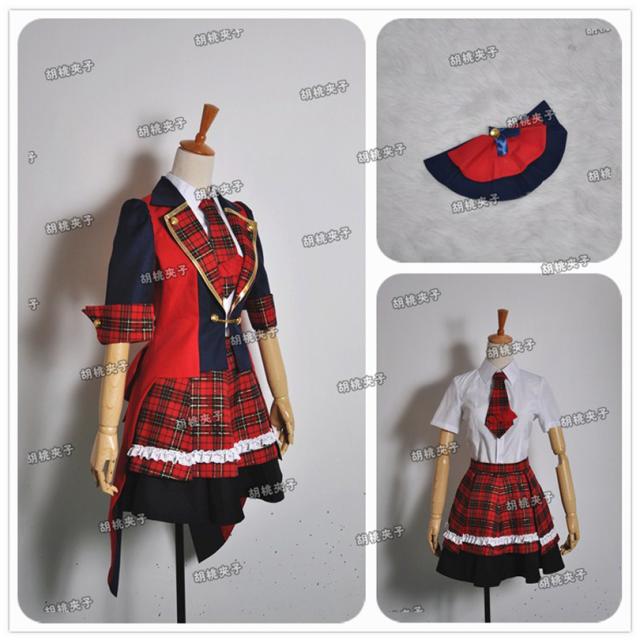 AKB0048 エーケービー ゼロゼロフォーティエイト 14代目 前田敦子 コスプレ衣装 COS 高品質 新品 Cosplay アニメ コスチューム_2