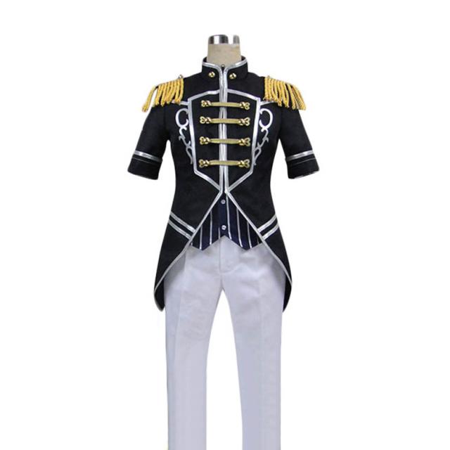 あんさんぶるスターズ! 朔間凛月 瀬名泉 白と黒のデュエル コスプレ衣装 COS 高品質 新品 Cosplay アニメ コスチューム あんさんぶるスターズ! 朔間凛月 瀬名泉 白と黒のデュエル コスプレ