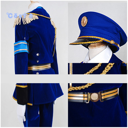 K」軍服風 伏見 猿比古 ふしみ さるひこ 風 コスプレ衣装 高品質 新品