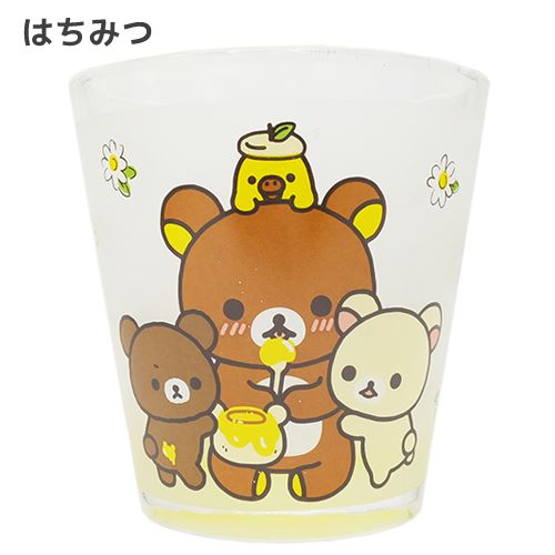 リラックマ フロストグラス はちみつ アニメキャラ 可愛い 食器 ギフトマグカップ おしゃれ コップ D の通販はau Pay マーケット ユニオン