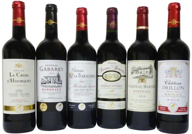 2セット セレクション格上金賞受賞(ボルドーシュペリュール2本)＆金賞受賞(4本)フランス赤ワイン6本セット750ml×12本 の通販は 13,332円