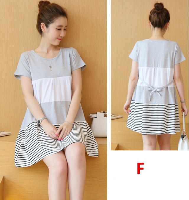 マタニティウェア 服 ワンピース 夏 マタニティ 授乳ワンピース 半袖 妊婦服 授乳口付き P011の通販はau Pay マーケット ティアーモショップ