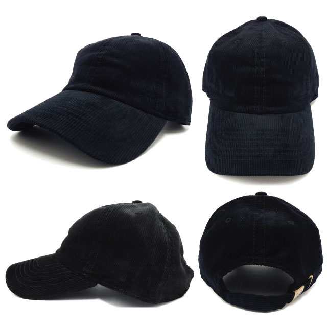 キャップ NEWHATTAN ニューハッタン コーデュロイキャップ CORDUROY CAP 6パネル cap-1033 メール便送料無料 帽子  メンズ 秋冬 野球帽 サの通販はau PAY マーケット - ハッピーハット