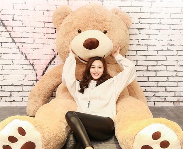 送料無料 星玲奈さん出演tv Cm使用アイテム クマ 特大 ぬいぐるみ くま アメリカ デデイベア 動物 抱き枕 プレゼント0ｃｍの通販はwowma Happy House