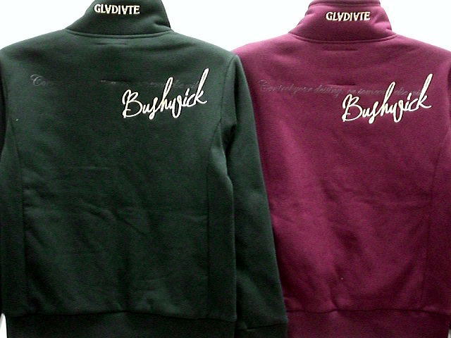 GLADIATE　裏フリース　スエットブルゾン　グラディエイト