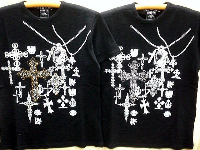 Cool Drive Striker 半袖Tシャツ　クロスラインストーン　クールドライブストライカー