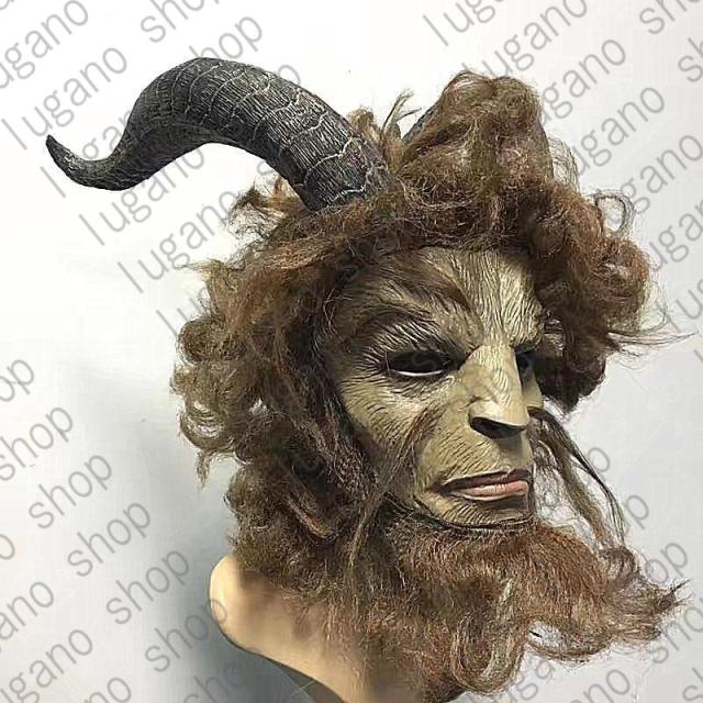 Disney - 美女と野獣 ビースト 野獣マスク 仮面 Amazon.co.jp: Elope(イロープ) ディズニー 野獣 マスク 大人