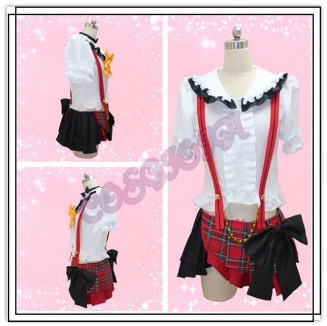 Love Live! ラブライブ! 高坂 穂乃果（こうさか ほのか） 舞台装 風 コスプレ衣装 ハロウィン イベント クリスマス コスチューム ギフト_1