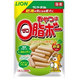 ライオンペット　おやつは０脂ボー　野菜入り　８０ｇｘ４８個（ケース販売）の通販は