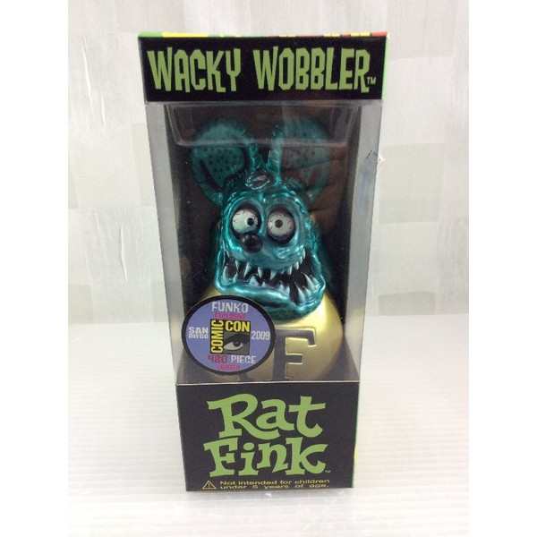 ラットフィンク Rat Fink ボビングヘッド(メタリックブルー