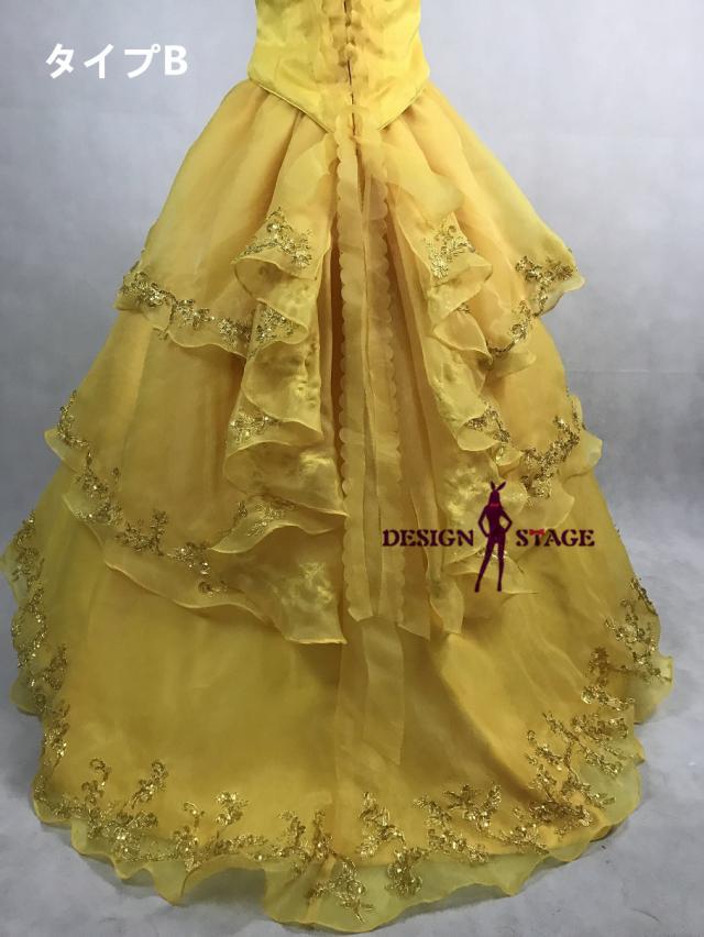 ディズニー映画 美女と野獣 ベル 風 ドレス 最新版 ネックレス付き 姫 ドレス コスチューム コスプレ衣装 仮装 変装 アニメ Dsn001uの通販はau Pay マーケット デザインステージ
