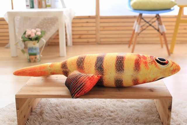 魚 ぬいぐるみさかな 面白い おもちゃ寝るときに抱き枕として寝れば100cmの通販はau Pay マーケット タカヤマ商事