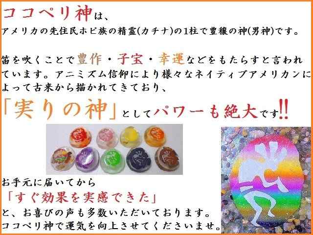 夢が叶う・幸運を呼ぶ(´艸｀*)♪★ココペリ神★ブルー★お守りシール★パワーストーン★護符｜au PAY マーケット