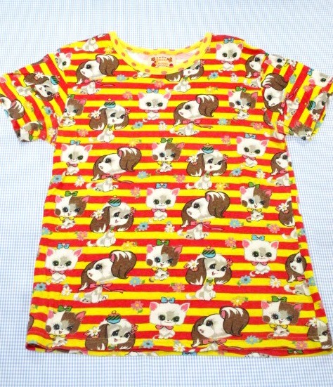 グラグラ Grandground 半袖tシャツ 160cm オレンジ 黄色系 トップス 女の子 キッズ ジュニア 子供服 通販 の通販はau Pay マーケット リサイクル子供服ねこのて