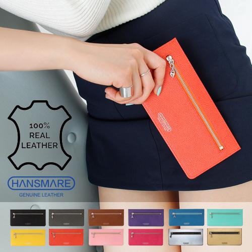 スリム財布 薄い財布 Hansmare Slim Wallet レディース メンズ 長財布 本革 おしゃれ 小銭入れ ネコポスの通販はau Pay マーケット Vania