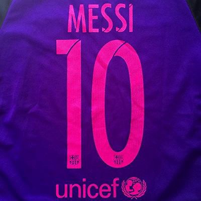 子供用 K134 17 バルセロナ Messi 10 メッシ 紫 ゲームシャツ パンツ付 サッカー キッズ ジュニア ユニフォームの通販はau Pay マーケット 激安サッカーロロショップ