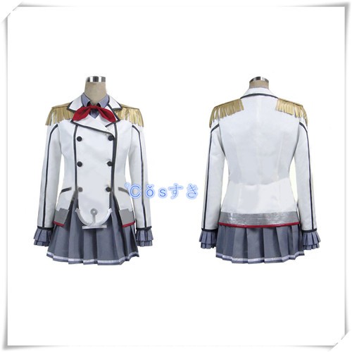 艦隊これくしょん -艦これ- 鹿島 コスプレ衣装 高品質 新品 Cosplay アニメ イベント パーティー 仮装