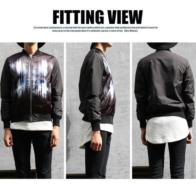 送料無料 日本製 グラフィック 柄 ブルゾン メンズ おしゃれ カジュアル 秋 冬 秋冬 秋服 秋物 ストリート アウター ジャケット 幾何柄の通販はau Pay マーケット 7周年アークティックプラント