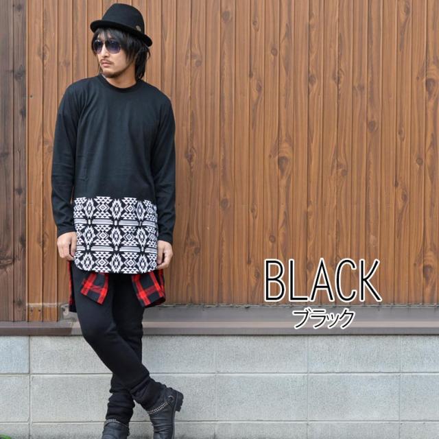 ネコポス送料無料 Bernini Sho サイドzip ロング丈オルテガ柄長袖tシャツ 36 23 メンズファッション キレイメ シンプル メンズの通販はau Pay マーケット 株式会社スプースベイスン