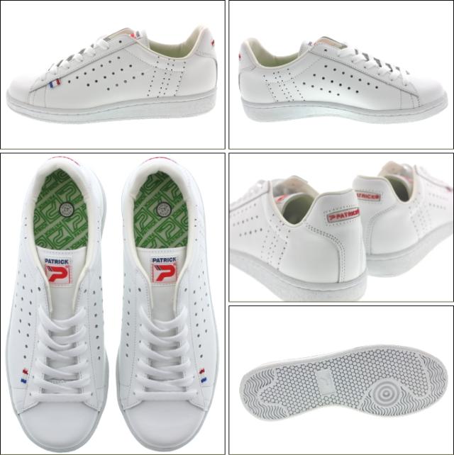 交換返品送料無料 パトリック スニーカー ケベック ホワイト PATRICK