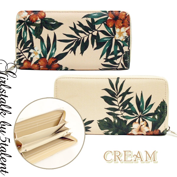 ハワイアン 長財布 レディース 南国 ムード 上品 デザイン 大容量 プレゼント ギフト おしゃれ 贈り物 カラフル フラ ハワイの通販はau Pay マーケット 5talent Online Shop