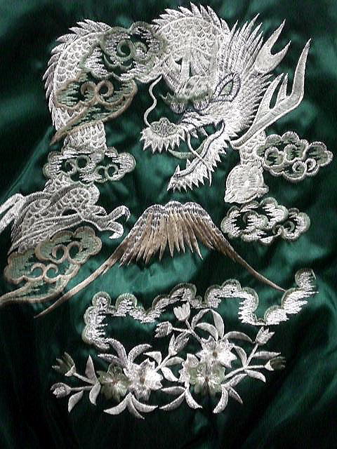 スカジャン 日本製本格刺繍のスカジャン3L 花龍の通販はau PAY