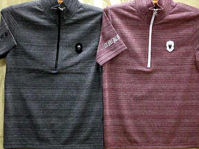 Be Ambition  ジップアップ半袖Tシャツ　スカルワッペン＆ロゴ刺繍　ビーアンビションの通販は 6,636円