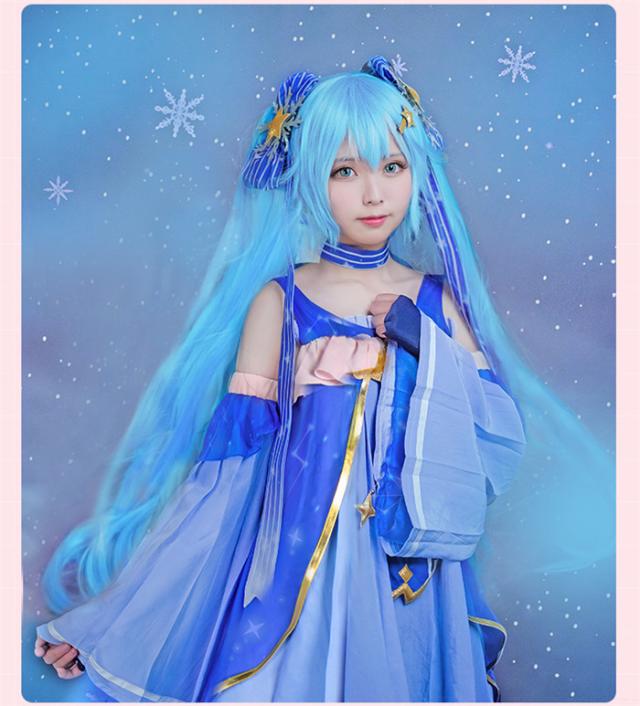 vocaloid2017雪ミクmiku 北海道　 コスプレ衣装 cosplay コスチューム S-LL