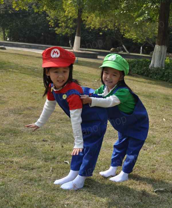 スーパーマリオコスプレ 子供 ハロウィン　仮装　ユニバ