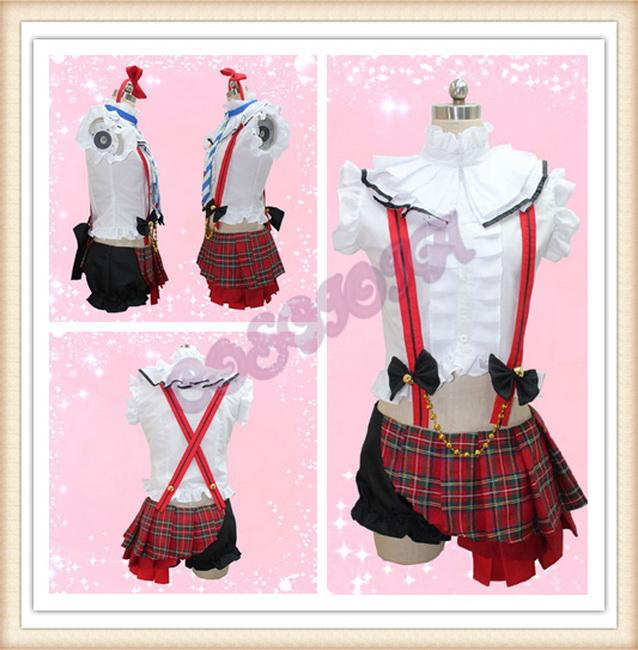 Love Live!ラブライブ! !園田 海未（そのだ うみ） 舞台装☆コスプレ衣装 コスチューム ハロウィン アニメ クリスマス イベント 変身_1