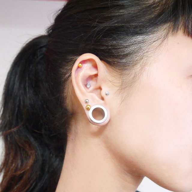 ピアス軟骨ピアス ボディピアス 直径12mm フレッシュトンネル の通販はau PAY マーケット ピアス専門店ピアッシングナナ au PAY  マーケット－通販サイト