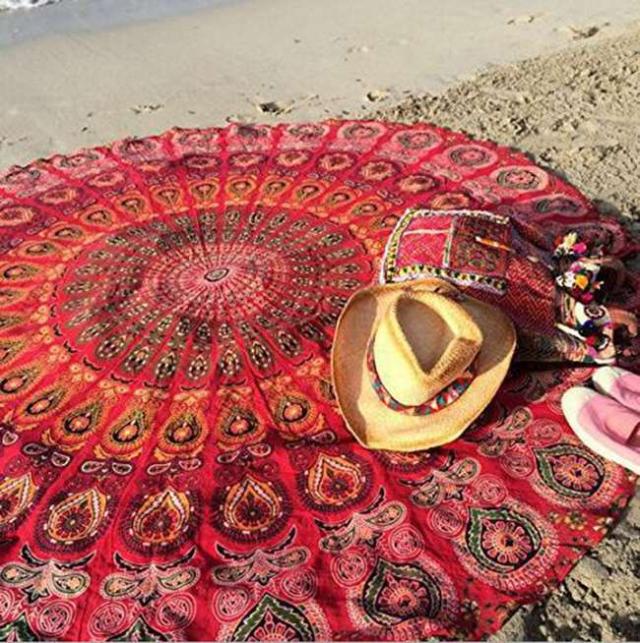 ラウンド ビーチマット ビーチラグ ビーチグッズ ビーチタオル ラウンドタオル ラグジュアリータオル ビーチマットの通販はau Wowma Candyz Pro